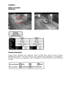 Camera Report October 2013