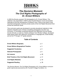 The Decisive Moment - Memphis Brooks Museum of Art