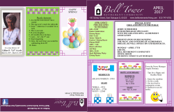 april 2017 - Bell Tower Retirement Community