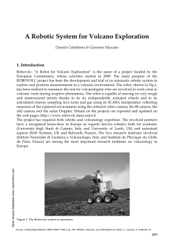 A Robotic System for Volcano Exploration