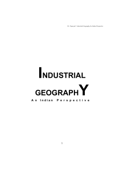 industrial geography - European Academic Research