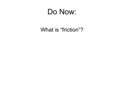 Friction
