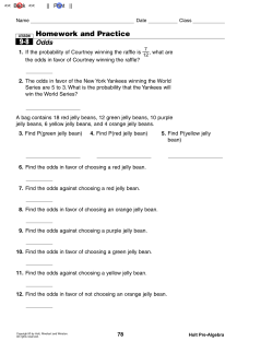 Homework and Practice 9-8