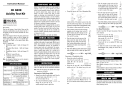 HI 3820 Acidity Test Kit