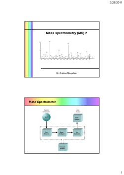 Mass spectrometry (MS) 2