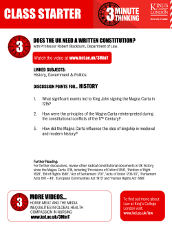 class starter - King`s College London