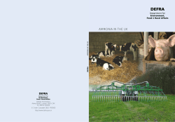 Ammonia in the UK
