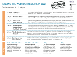 October 16 Programme