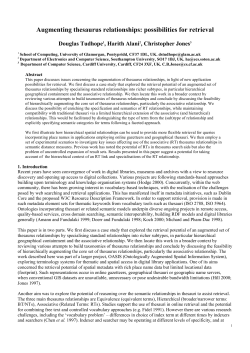 Augmenting thesaurus relationships: Possibilities for retrieval