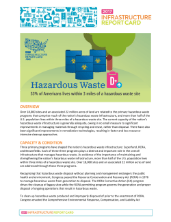 Hazardous Waste Report