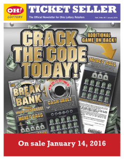 ticket seller - The Ohio Lottery