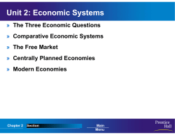Economic Systems.key
