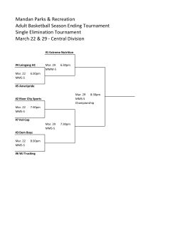 Bracket - Mandan Parks District