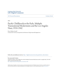 Pacific Childhoods in the Rafu: Multiple