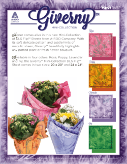 Ivy Lavender Poppy Rose Monet comes alive in this new Mini