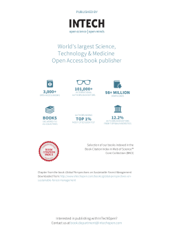 Deforestation: Causes, Effects and Control Strategies