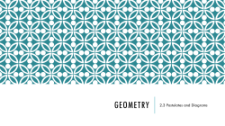 GEOMETRY 2.3 Postulates and Diagrams