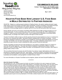 houston food bank now largest us food bank in meals distributed to