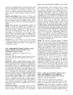 R-144. Antiphospholipid antibodies in infertile couples with two
