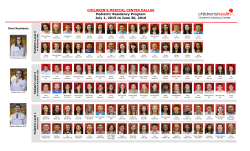 2015-2016 Pediatric Resident Roster