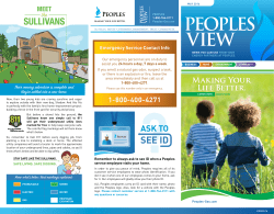 May 2016 - Peoples Gas