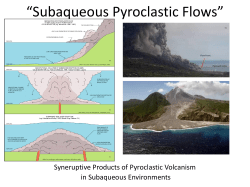 “Submarine Pyroclastic Flows”