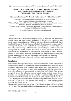 amphibian asymmetry, a useful tool - EQA
