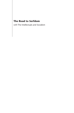 The Road to Serfdom