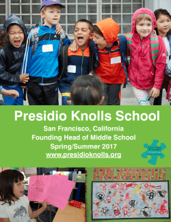 Founding Head of Middle School