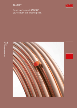 SANCO® Product Range