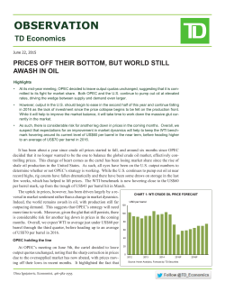 Prices Off Their Bottom, But World Still Awash In Oil
