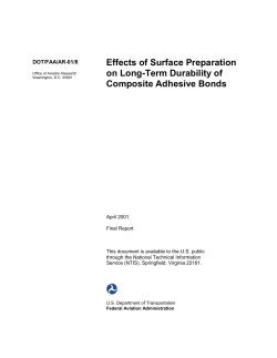 Effects of Surface Preparation on Long