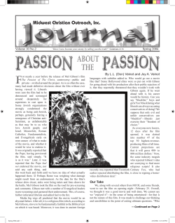 Spring 2004 - Midwest Christian Outreach, Inc