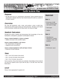 Earth System Play
