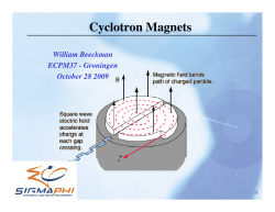 Cyclotron Magnets
