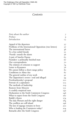 Contents - Pathfinder Press