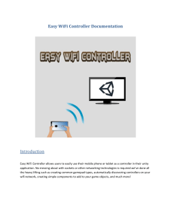 Easy WiFi Controller Documentation