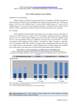 Definitions and methodology Key Findings