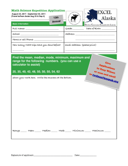 Find the mean, median, mode, minimum, maximum and range for