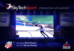 SkyTechSport catalogue - Ski and Snowboard Simulators USD