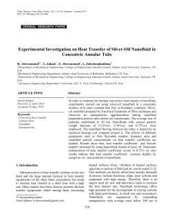 Experimental Investigation on Heat Transfer of Silver