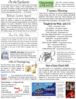 Stewardship &mdash; A Way Of Life GOD - the greatest Lover. SO LOVED