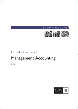 Management Accounting