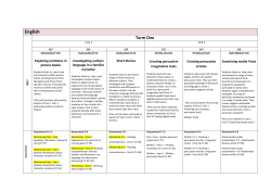 English overview and assessment tasks 2017