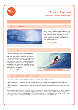 Coastal Erosion