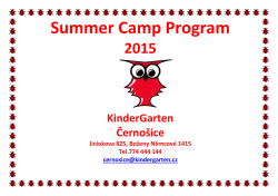Summer Camp Program