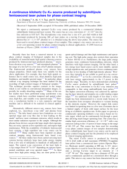 A continuous kilohertz Cu K source produced by