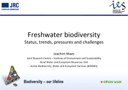 Freshwater biodiversity