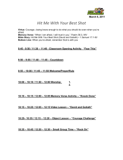 Hit Me With Your Best Shot