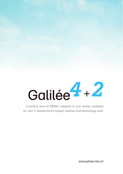 Galil&eacute;e 2 et 4